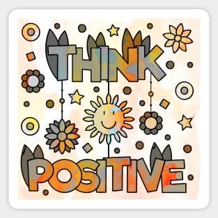 think positive Sticker